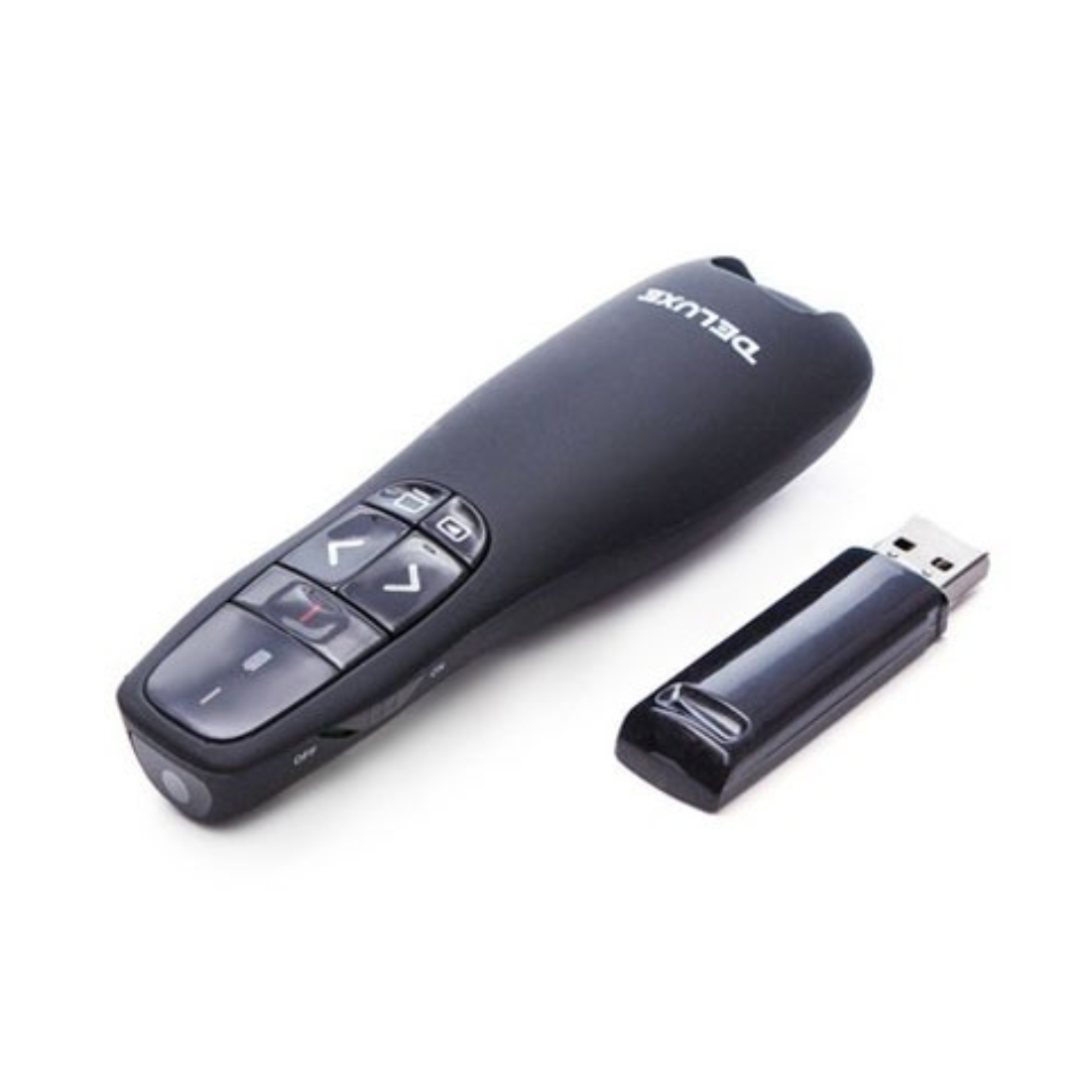 Презентер Deluxe DP100BK, беспроводной, 2.4ГГц, 5 кноп